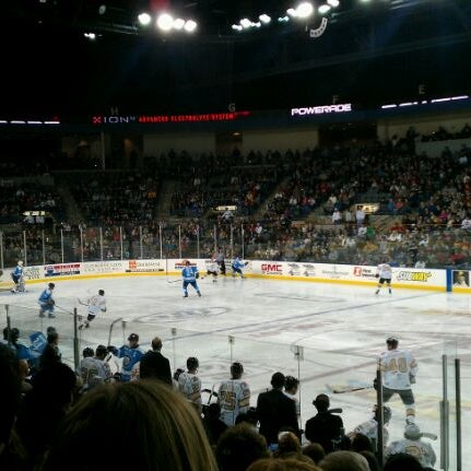 Photo taken at Ice Arena by Jarrod P. on 11/26/2011