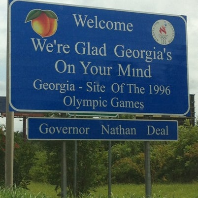 Tennessee Georgia Border Cities Georgia/Tennessee State Line - Interstate 75