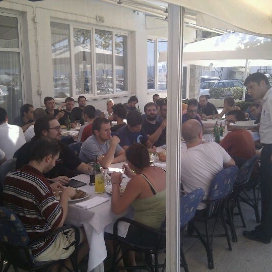 Снимок сделан в Restaurant Re di Mare пользователем Dobrica P. 8/21/2011