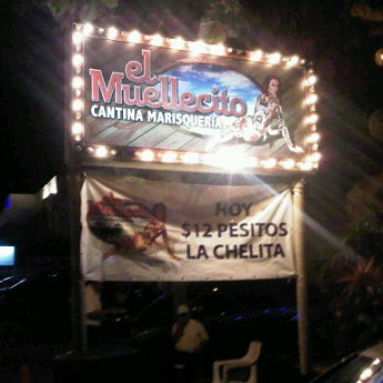 Photo prise au El Muellecito par Twitter: @. le2/1/2012