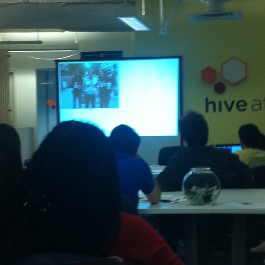 Photo taken at Hive at 55 by Pop Art NYC on 5/8/2011