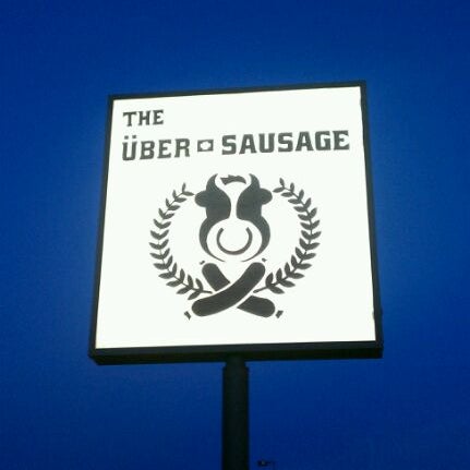 Photo taken at The Uber Sausage by Thomas F. on 11/18/2011