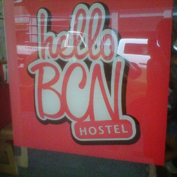 Photo taken at HelloBCN Hostel Barcelona by Danielle K. on 8/21/2012