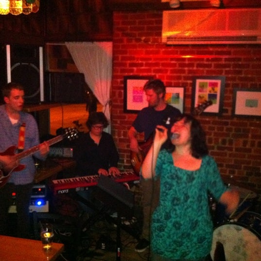 Photo taken at In A Pig&#39;s Eye by Kathleen M. on 3/9/2012