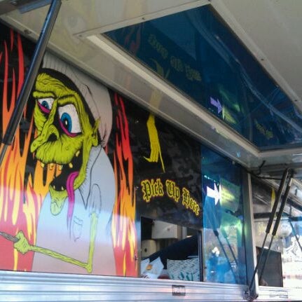 Photo taken at Grill &#39;Em All Truck by Candice on 1/28/2012