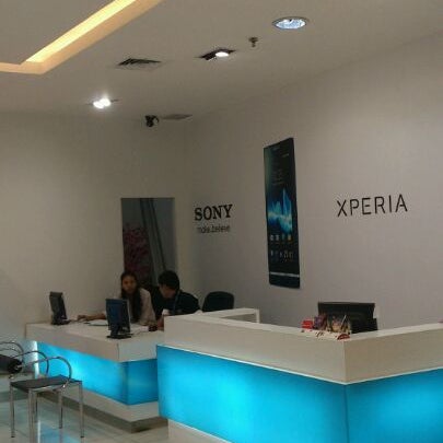 Photo taken at Sony Mobile Retail &amp; Service by widodo a. on 5/10/2012