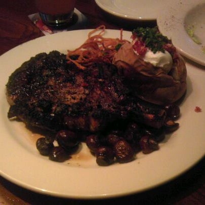 Photo taken at The Keg Steakhouse + Bar - Arlington by B M. on 2/29/2012