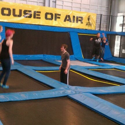Photo taken at House of Air by Karina D. on 5/21/2012