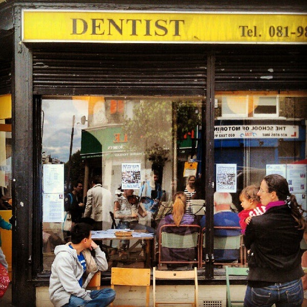 Photo taken at Chatsworth Road Market by Gabor S. on 7/2/2012