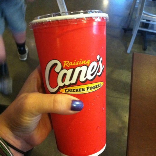 Photo taken at Raising Cane&#39;s Chicken Fingers by Tatum L. on 8/30/2012