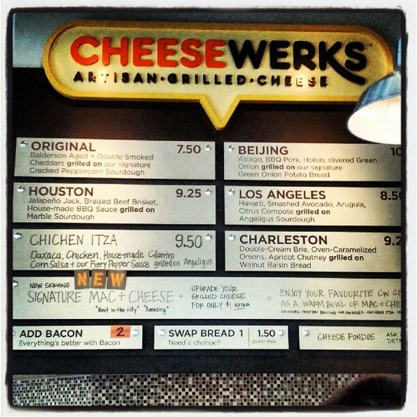 Photo taken at CHEESEWERKS by Daniel P. on 7/13/2012