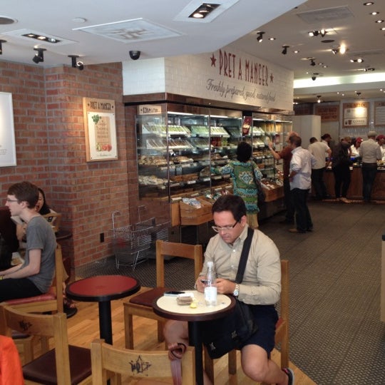 Photo taken at Pret A Manger by Oliver D. on 8/16/2012