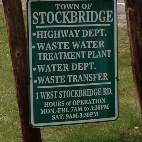 Stockbridge Town Dump & Waste Transfer Station Stockbridge, MA