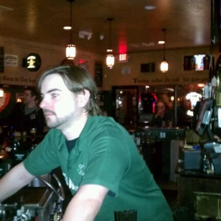 Photo taken at Dublin&#39;s Irish Pub by Josh F. on 2/11/2012