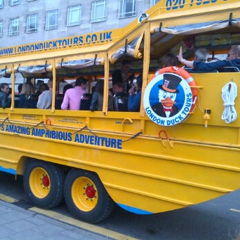 Photo taken at London Duck Tours by Maxine M. on 8/23/2012