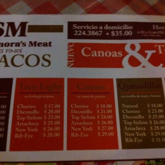 Photo taken at Sonora´s Meat by Chris O. on 1/17/2012