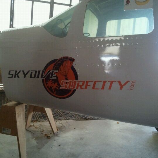 Photo taken at Skydive Surfcity Inc by ᴡ D. on 5/6/2012