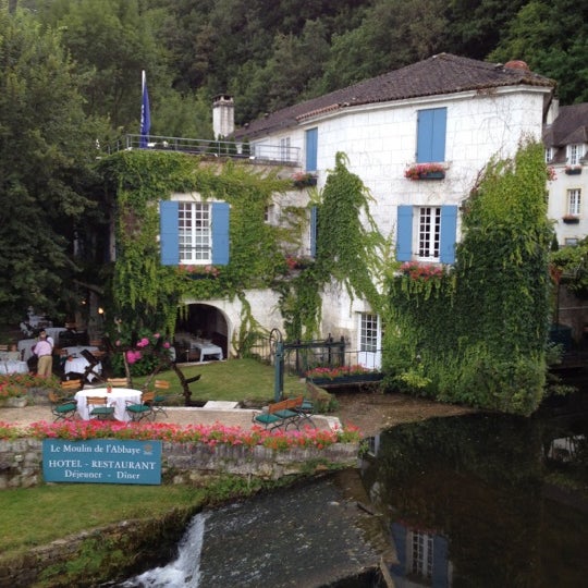 7/21/2012 tarihinde Damien L.ziyaretçi tarafından Le Moulin De L Abbaye Hotel Brantome'de çekilen fotoğraf