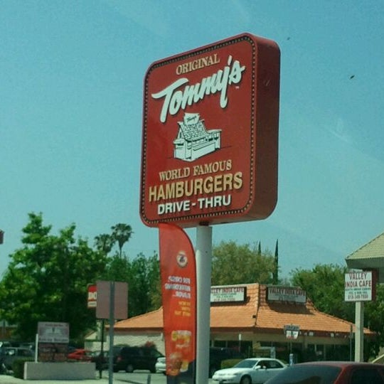 TOMMYS HAMBURGER SHACK WORLD FAMOUS BUMPER STICKER DECAL CALI STYLE TOMMYS HAMBURGER SHACK WORLD FAMOUS BUMPER STICKER DECAL CALI STYLE