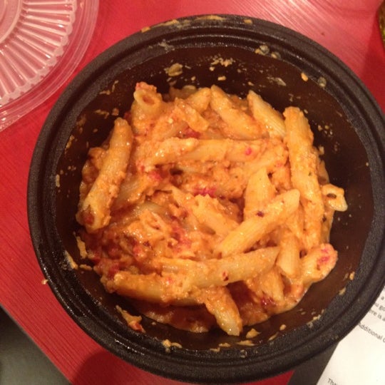 The 5 cheese T.K. Ziti was delicious and the portions were huge!
