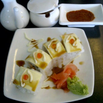 Photo taken at Fuji Japanese Restaurant &amp; Sushi Bar by Lidyana on 9/25/2011