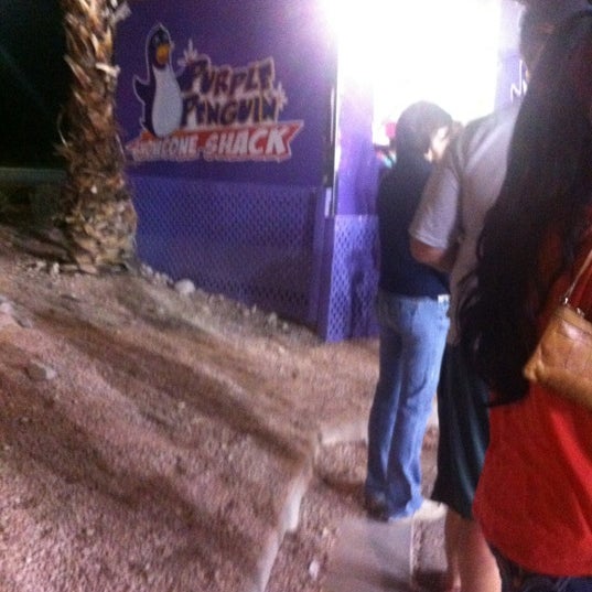 Photo taken at Purple Penguin SnowCone Shack by Autumn H. on 4/29/2012