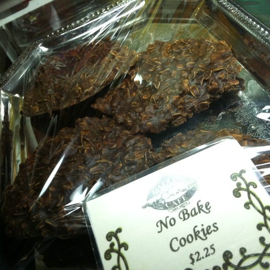 all deserts are homemade! try the no bake cookies!