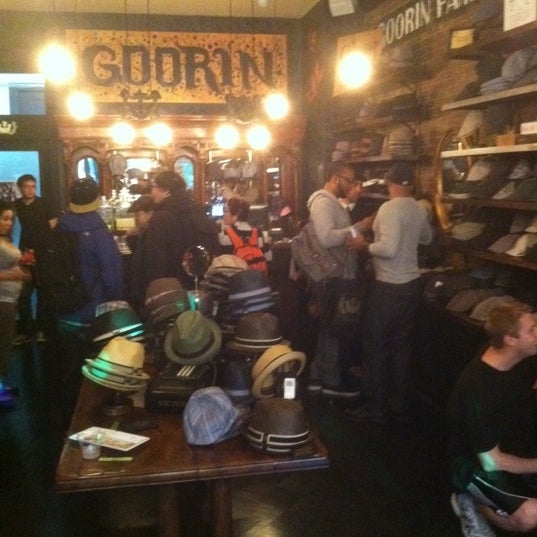Photo taken at Goorin Bros. Hat Shop - Newbury by Sean B. on 6/23/2011
