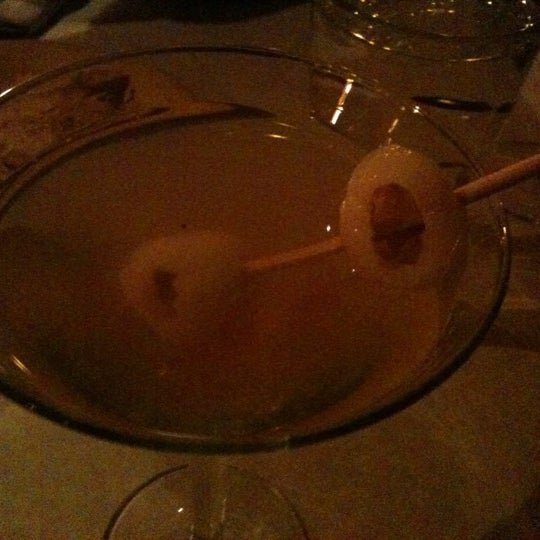 Try the lychee martini…and pop the lychees like olives!