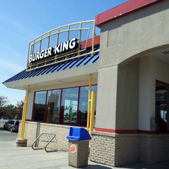 Burger King Fast Food Restaurant in Calgary