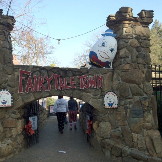 Photo taken at Fairytale Town by Meghann S. on 12/24/2011