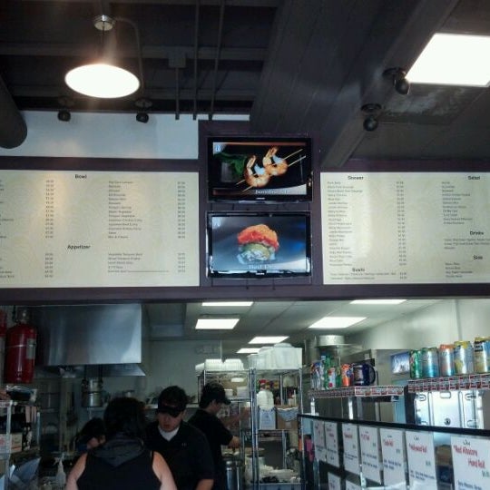 Photo taken at Soy Sauce Roll and Bowl by Jamie F. on 1/20/2012