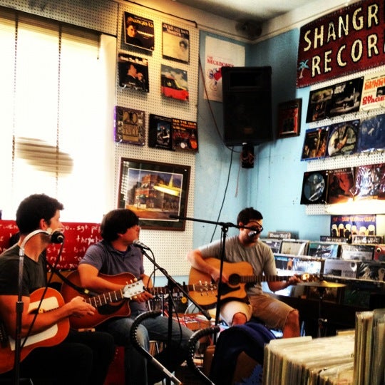 Photo taken at Shangri-La Records by Chris K. on 9/1/2012