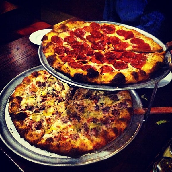 Photo taken at Paradise Pizza &amp; Pasta by djb on 2/14/2012