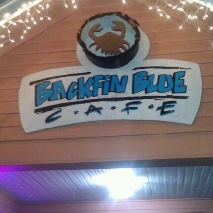 Photo taken at Backfin Blue Cafe by Colleen D. on 12/2/2011