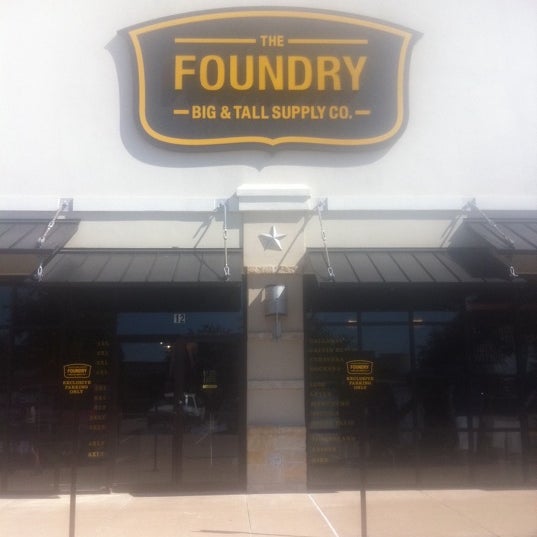 Foundry big top and tall website
