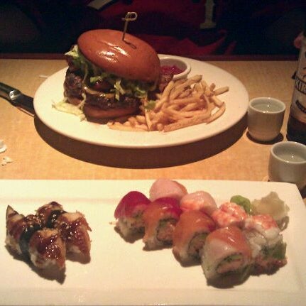 Sushi & American Food...  Can't go wrong here.  :)