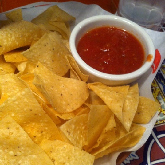 Yay! Free chips and salsa with check-in