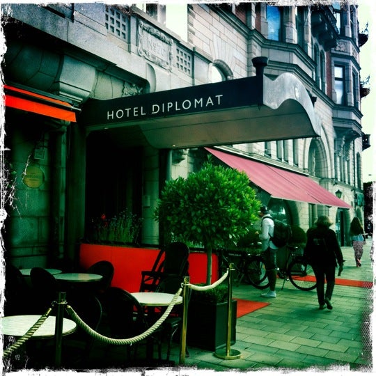Photo taken at Hotel Diplomat Stockholm by Олег on 8/10/2012