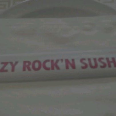 Photo taken at Crazy Rock&#39;N Sushi by Louie S. on 2/16/2012