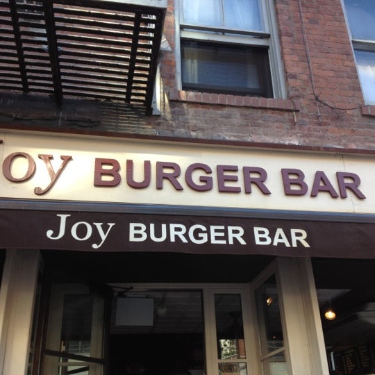 Photo taken at Joy Burger Bar by Tanisha F. on 5/13/2012