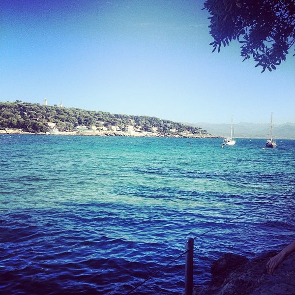 Plage de la Garoupe Beach in Cap d'Antibes