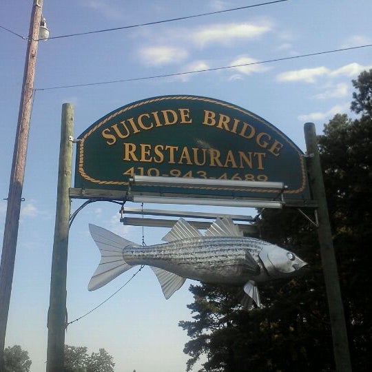 Photo taken at Suicide Bridge Restaurant by M. Opaliski on 9/12/2011