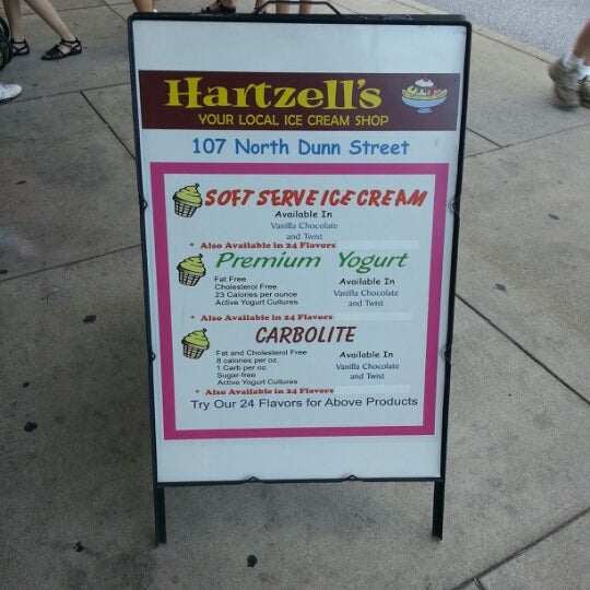 Photo taken at Hartzell&#39;s Ice Cream by Ryan on 8/19/2012