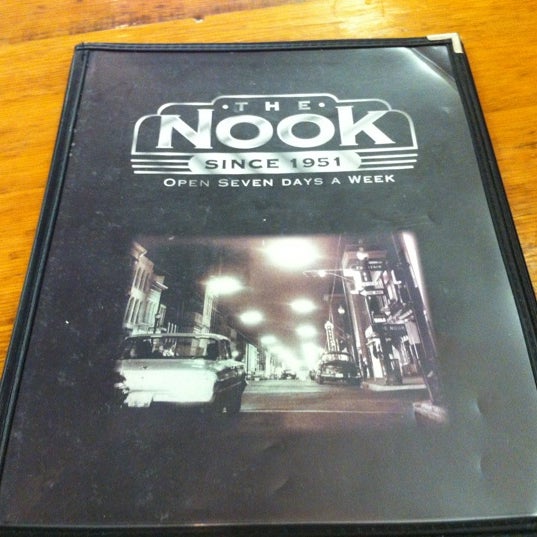 Photo taken at The Nook Restaurant by A. O. on 5/31/2012