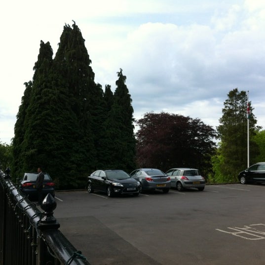 Photo taken at Coed-Y-Mwstwr Hotel by Leigh F. on 5/30/2012