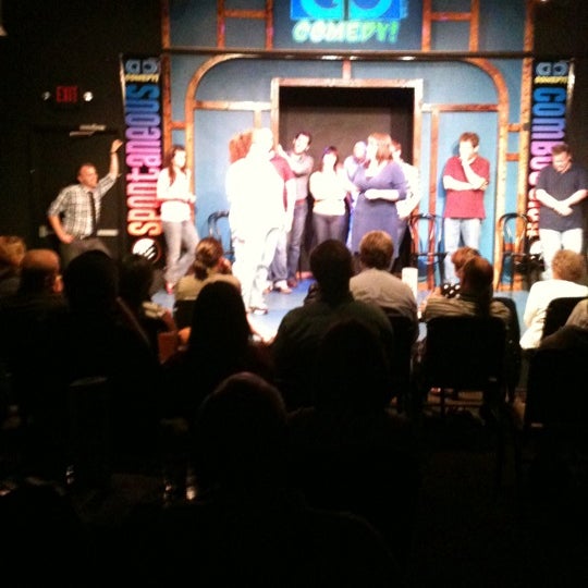 Photo taken at Go Comedy Improv Theater by Becky B. on 8/12/2011