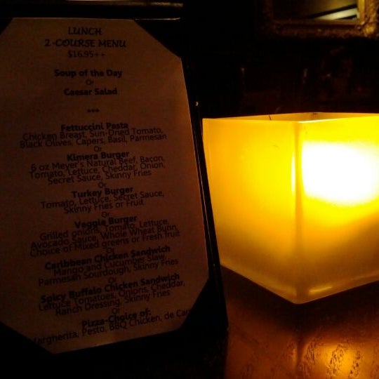 Photo taken at Kimera Restaurant &amp; Lounge by Marrio L. on 3/4/2012