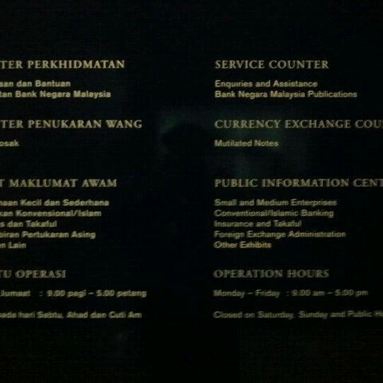 Photos At Laman Informasi Nasihat Dan Khidmat Link Bnm 3 Tips