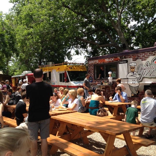 Photo taken at Fort Worth Food Park by Shannon J. on 5/13/2012